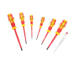 GEKO Set of 7pcs 1000V screwdrivers + tester G30625