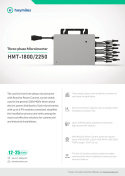 HOYMILES Mikro-Wechselrichter HMT-2250-6T 3F (6*470W)