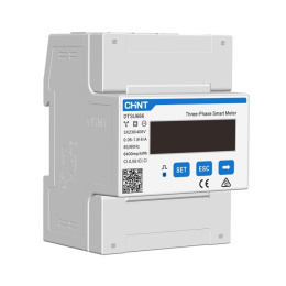 Chint DTSU666 three-phase, bidirectional four-quadrant electricity meter with network analyser functions.