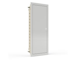 NOARK Flush-mounted switchboard 4x12 metal door (107104)
