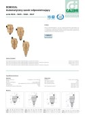 ROBOCAL-automatyczny zawór odpowietrzający z zaworem stopowym-upust poziomy 3/8''x1/2''