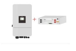 DEYE: SUN-6K-SG05LP3 Hybrid Inverter Set + SE-G5.1-Pro-B 10.24kWh Battery (low voltage)