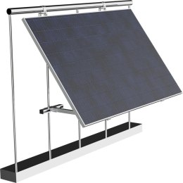 Balcony structure for mounting solar panels 23°-35° (TYPE1)