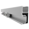 Aluminium profile R52 sliding slot M8 L:3125mm