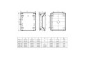 NOARK Kunststoff N/T hermetische Schalttafel 1x12M PHS IP65 12T 1000V (101494)
