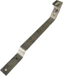 Adjustable hook holder L - 380*30*4 mm (beaver tile)